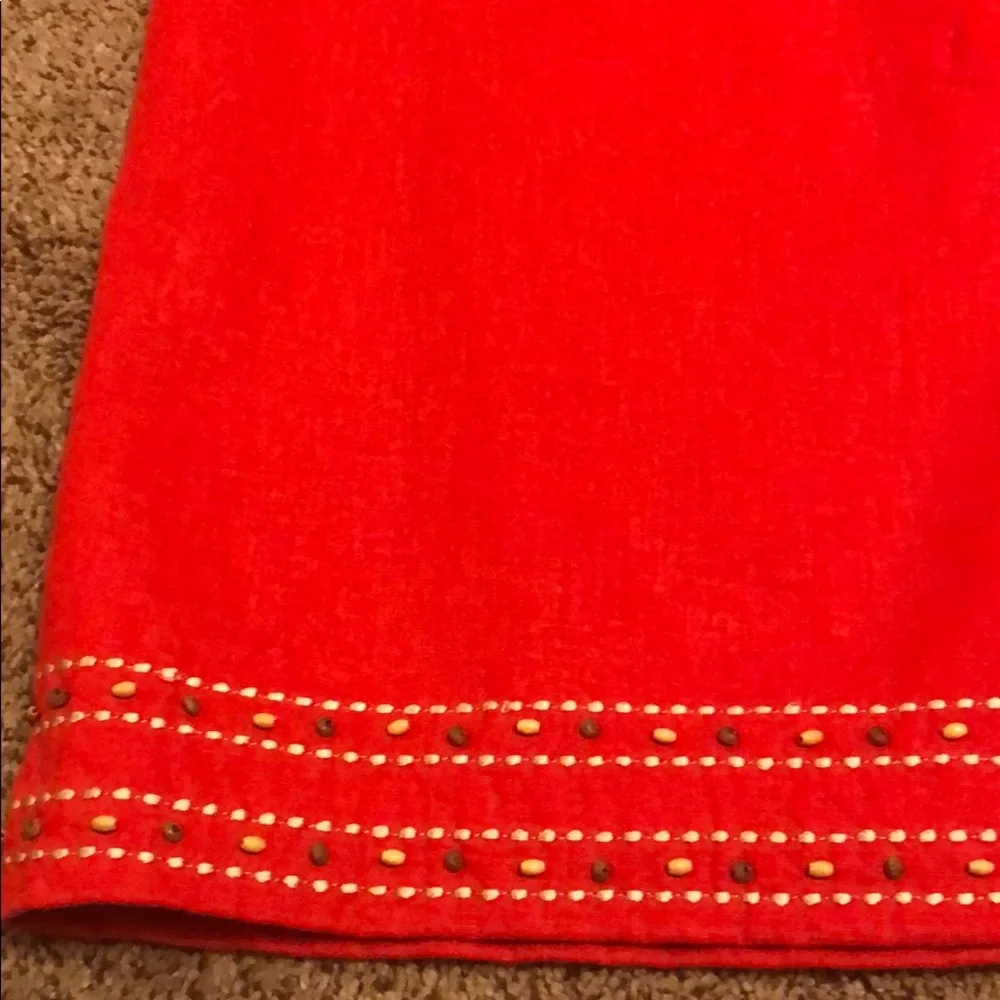 2-piece Rust SAG HARBOR Dress Set, size 12
